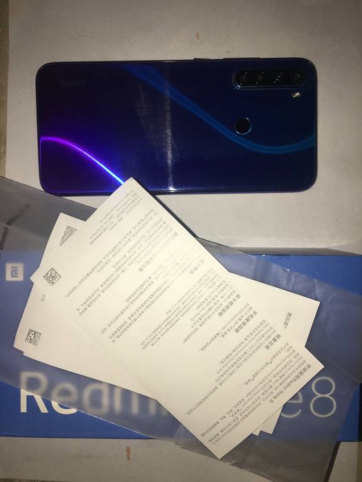 Redmi note 8 karobka dokument bor