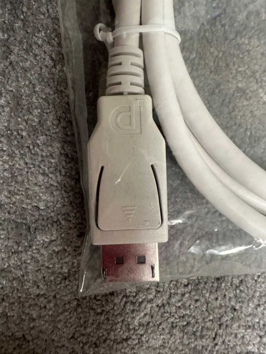 Cablu DisplayPort, 1.5m, alb