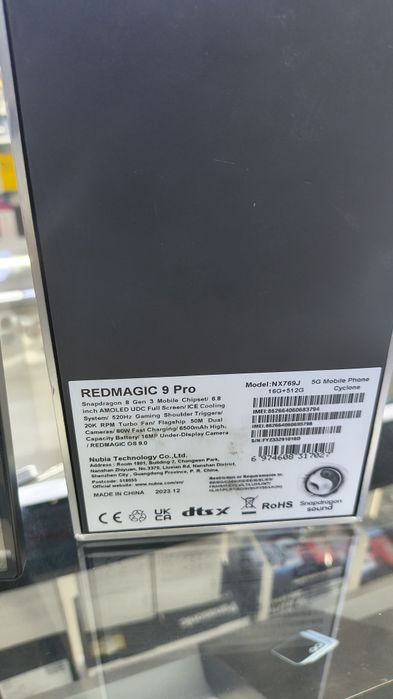 Zte redmagic 9 pro 16/512