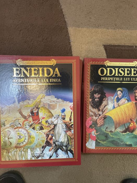 Colecție cărți cartonate Miturile și Legendele Lumii – Biblioteca Adevărul