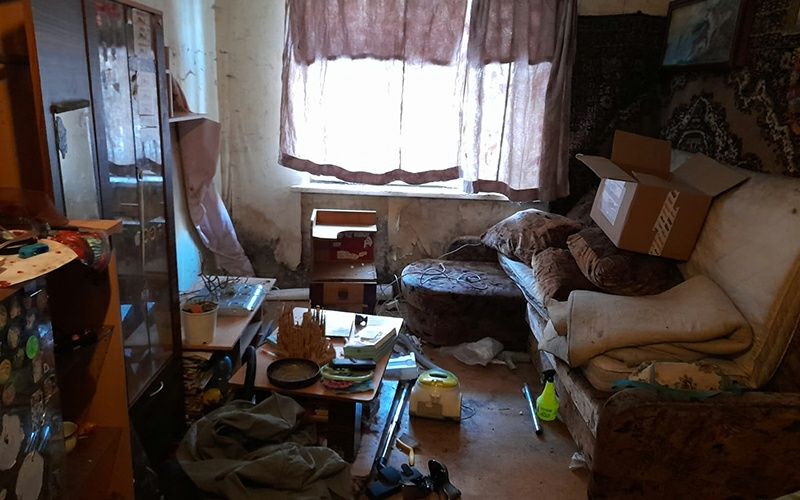 Вывоз хлама старых вещей