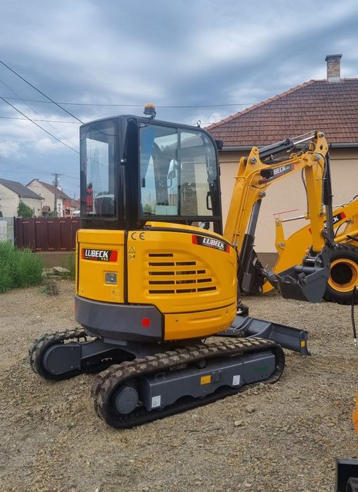 Miniexcavator 3 tone LUBECK EX-pro 301 Nou. Motor Yanmar, Pompe Eaton