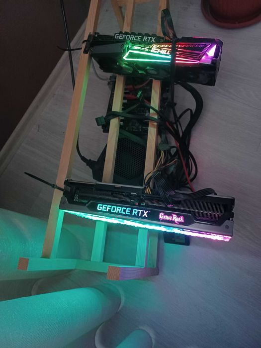 Rig с два броя RTX 3080