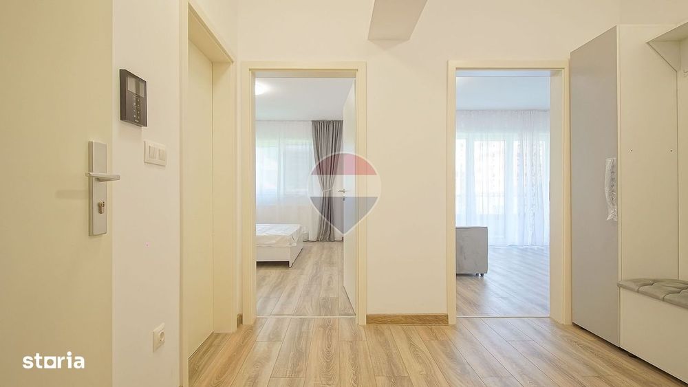 2 Camere 4 Zone Functionale | Nou, Mobilat | Comision 0| Etaj 1