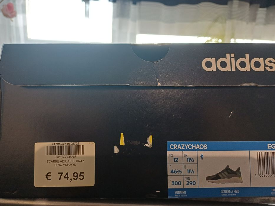Маратонки  Adidas 46,5