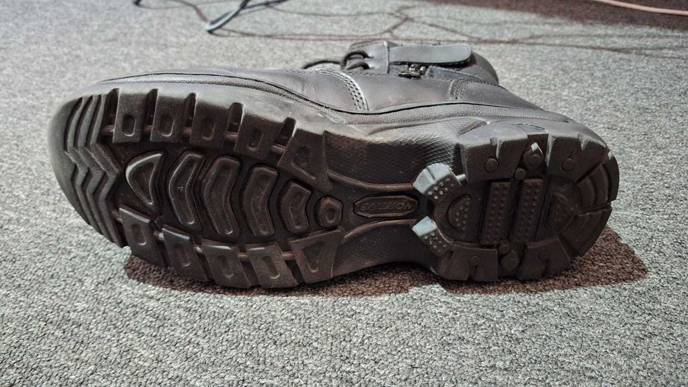 Ghete tactice barbati NORTIV 8, marimea 41.5, fermoar, negre