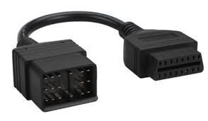 Кабел преходник-KIA 20,Honda 3-5,Mazda 17,Toyota 22-17-(pin)към OBD2