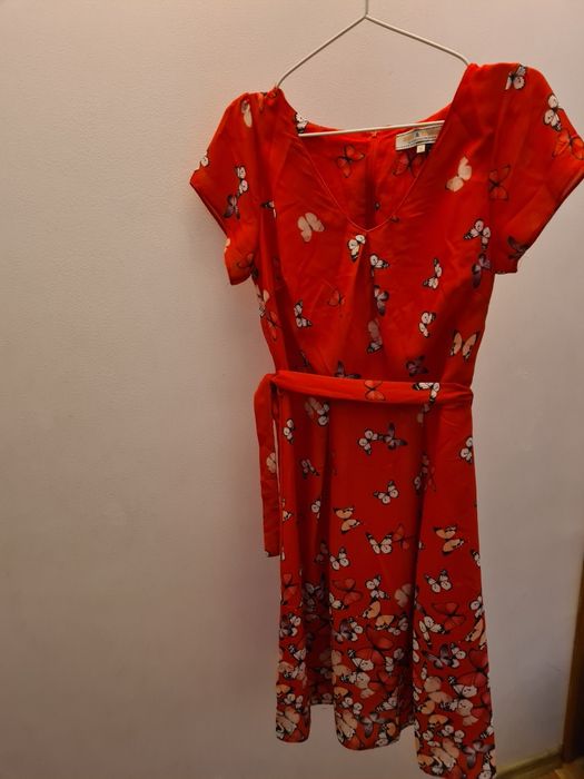 Rochita vara  print fluturi