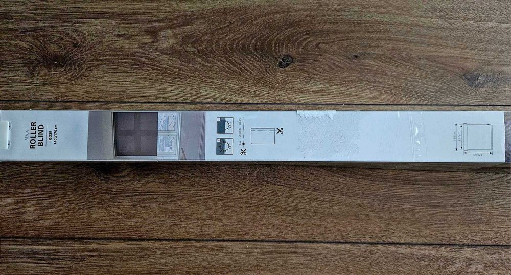 Vand pereche rolete "Roller Blind SENJA, Rose" 140x170cm noi