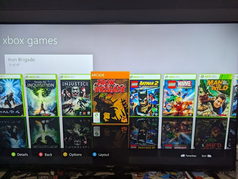 Xbox 360 modat cu jocuri 500gb