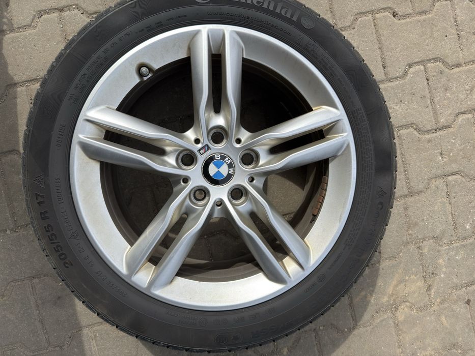 Set Jante Originale BMW M 17" Style 400M + Anvelope Iarnă Continental RunFlat 205/55 R17 + Senzori