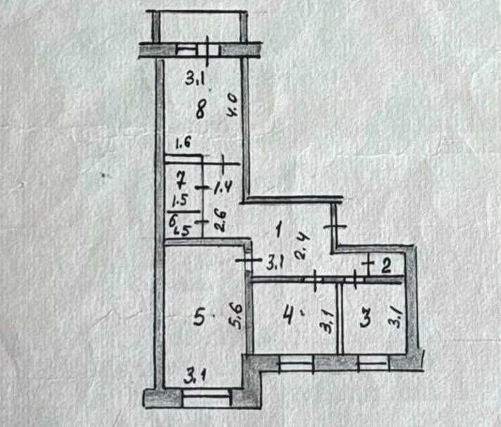 продам квартиру 3 ком