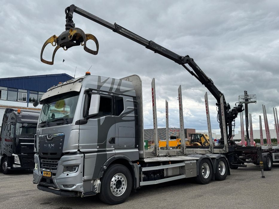 Man 28510 forestier..macara lemn bustean