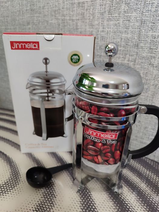 Новый френч-пресс для чая и кофе на 1л.