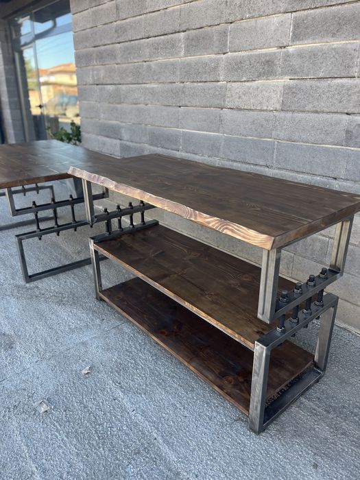 Метални крака за маса ,бар, бюро със шпилки инфустриален дизайн