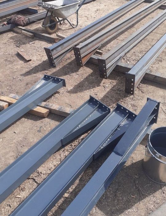 Vand structuri din metal la 35 de euro mp confecționat și montat