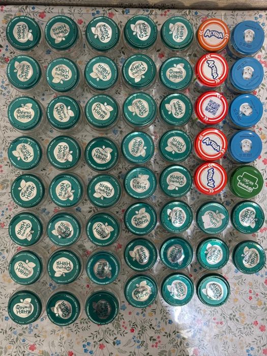 Баночки из под пюре