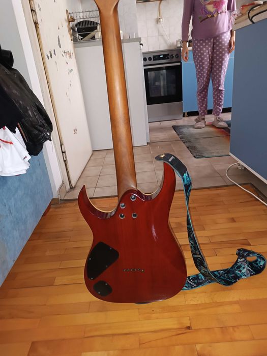 Продавам ел китара Ibanez RG-42 Blue Reef Gradation/DiMarzio