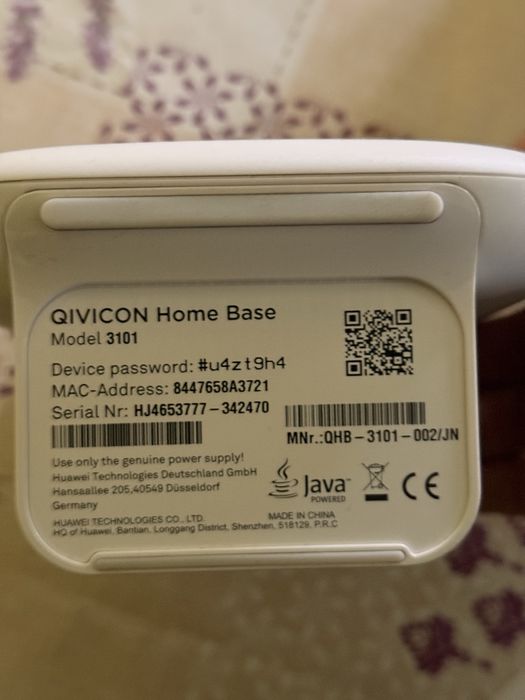 Qivicon home base model 3101