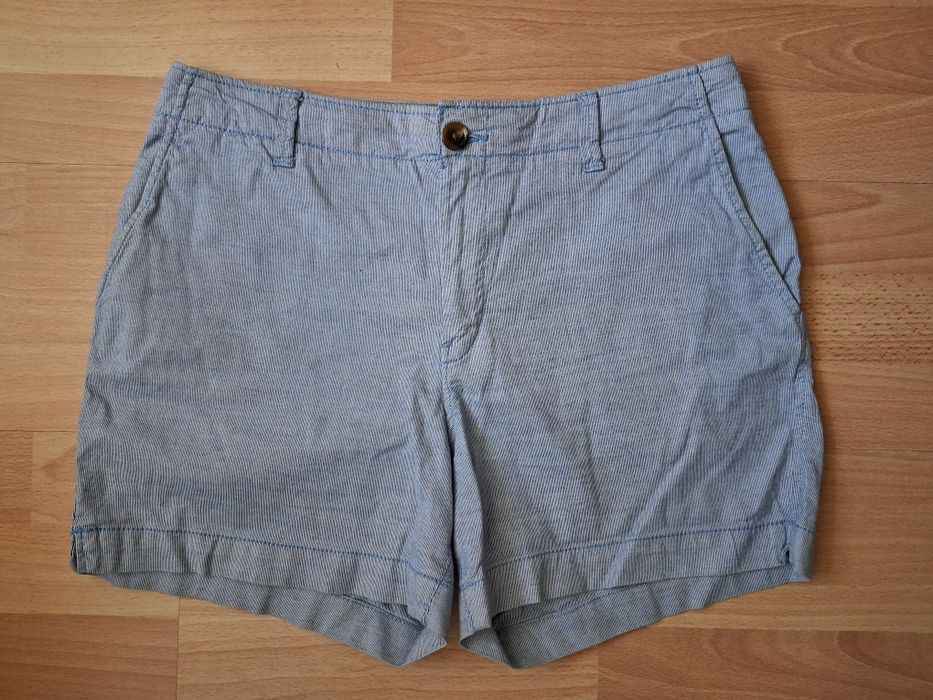 Пола с лен и къси панталони H&M, размер 40