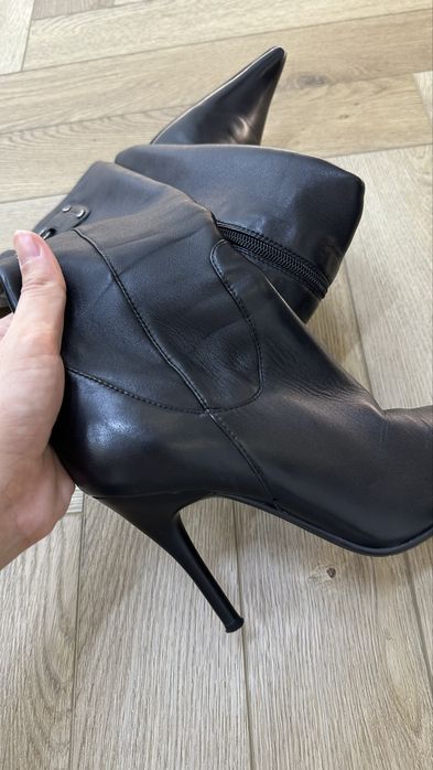 Сапоги из натуральной кожи