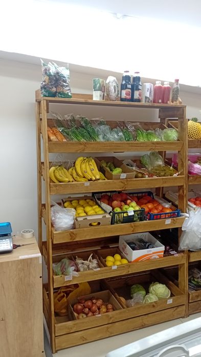 Стеллаж на овощной