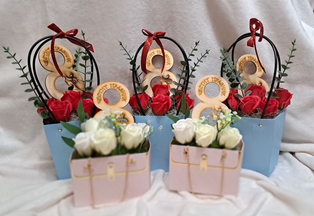 Ароматни сапунени букети