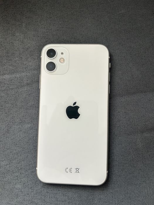 Белый iPhone 11 64гб 80% емкость