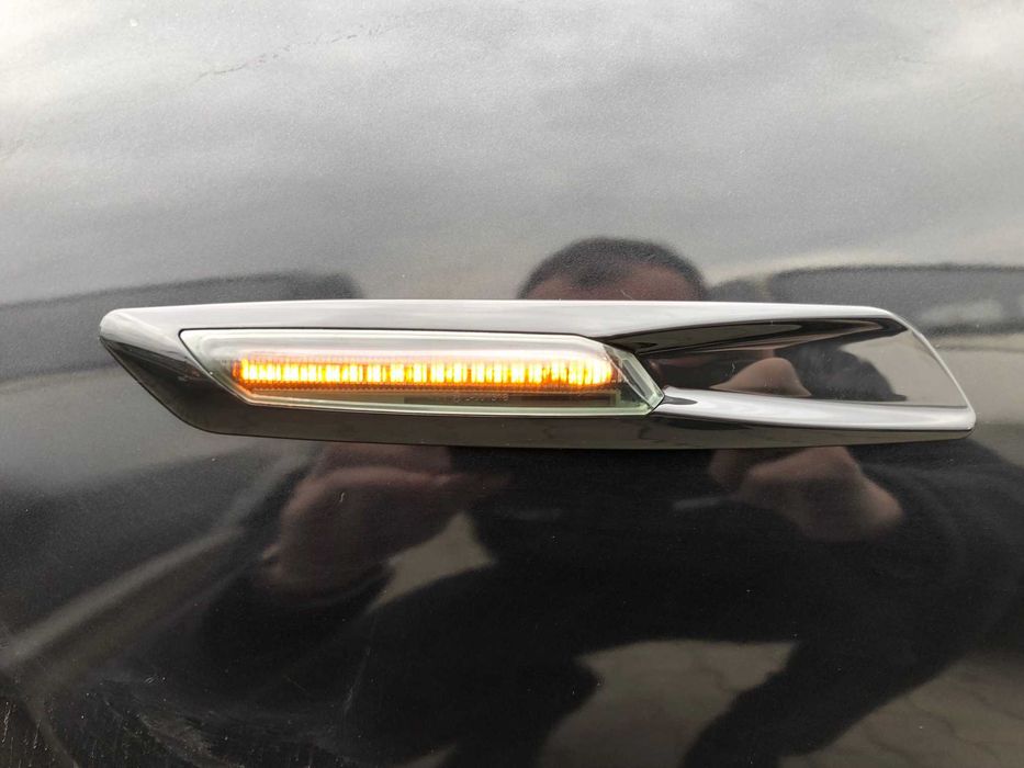 Set Semnalizari Led Aripa Dynamic/Secventiale Bmw E60/E82/E87/E90/E92 (Stil/Model F10) Canbus (fara eroare) , NOI