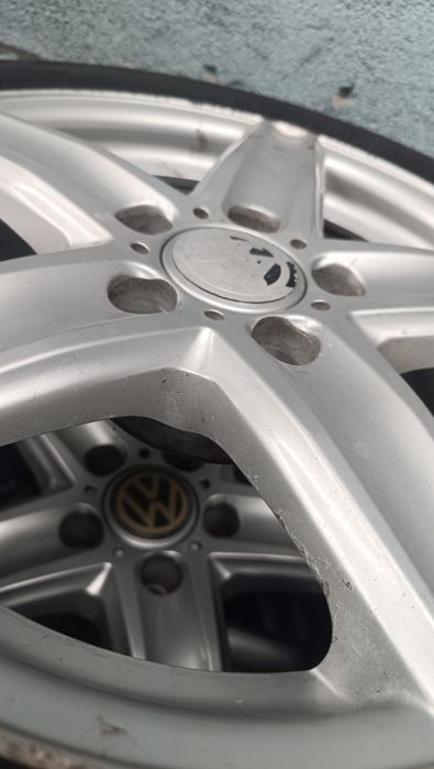 • Продавам джанти 16ки 5х112 66.6 / 57.1 в ДОБРО състояние с гумите