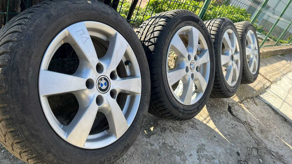 Джанти с зимни гуми за BMW E87 (1 серия) 16 цола – оригинални BMW