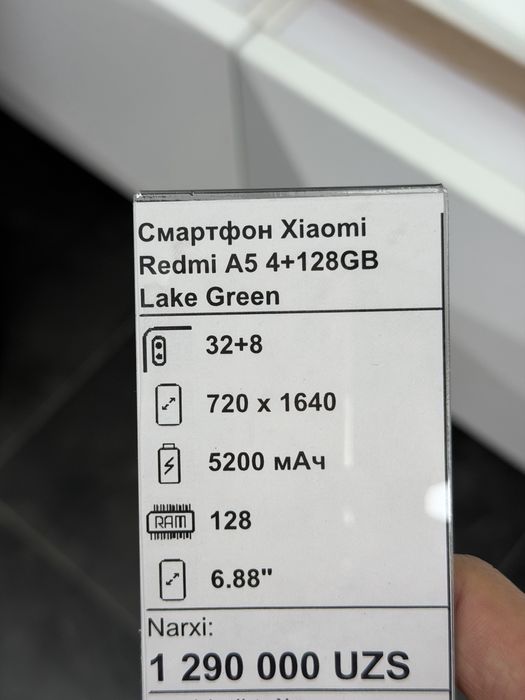 REDMI A 5 garantiyasi 1 yil arzon narxda