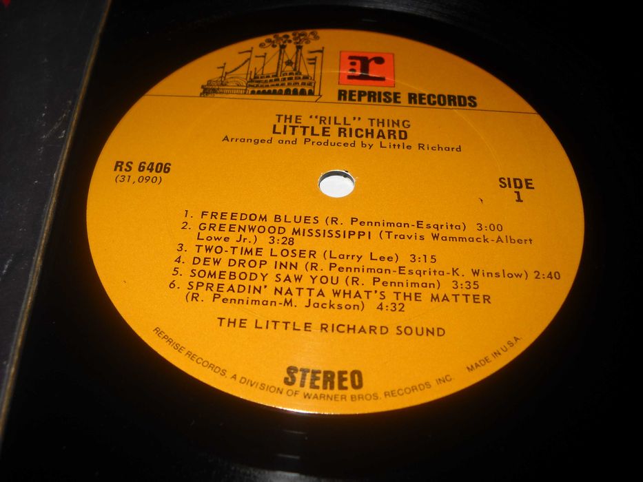 Little Richard: The Rill Thing (1970) vinil USA, stare VG+/VG+