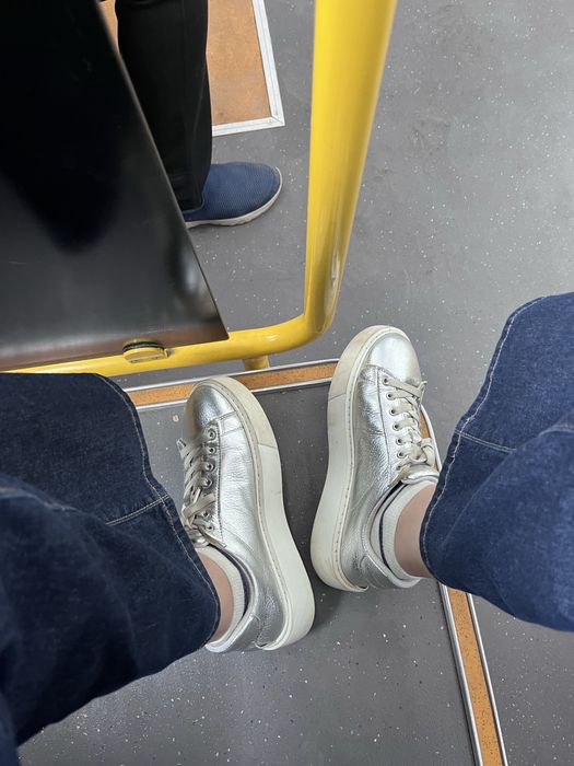 Кеды кожаные, 39 размер