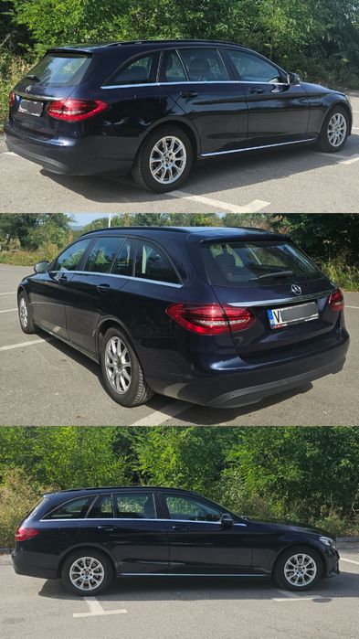 Mercedes C180 parcheaza singura camera navi mare piele km reali