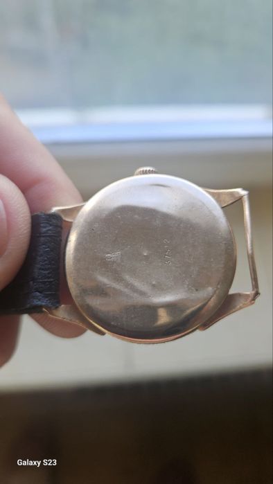 Часовник СССР „Кировские“ 1963, злато 583, №37512, оригинал, работещ