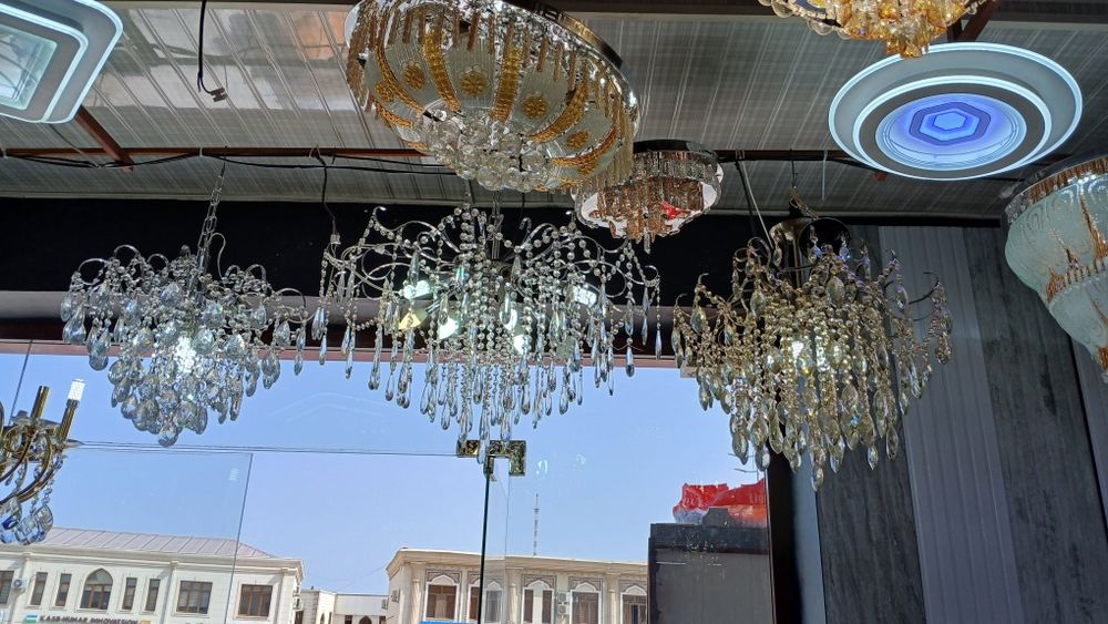 Лустраларни урнатиб тамирлаб берамиз.