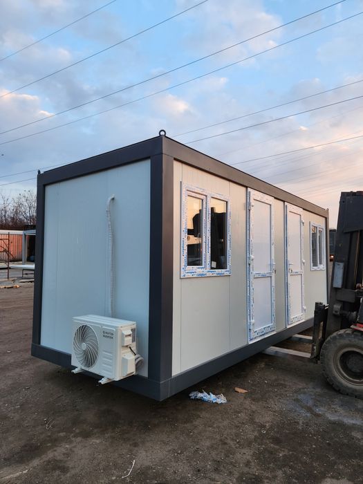 Furnizor Containere Modulare tip vitrina Lambriu Birou Container Pază