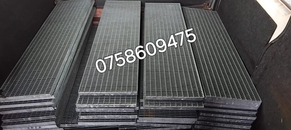 Grilaje-trepte zincate 100x120