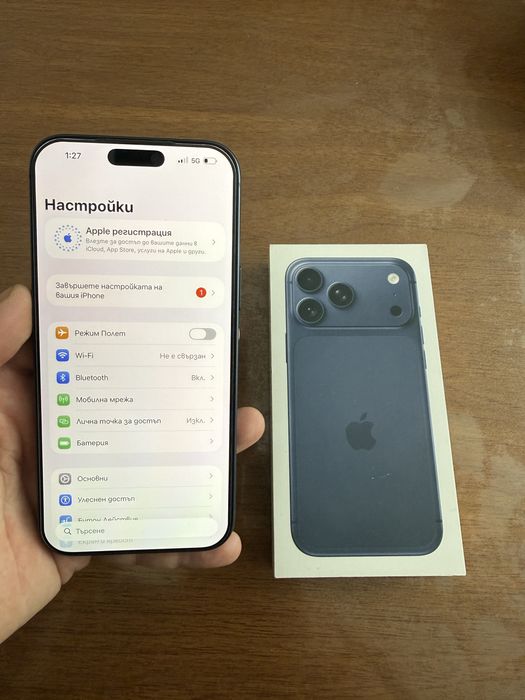 Iphone 17 pro max 255 GB Бартер