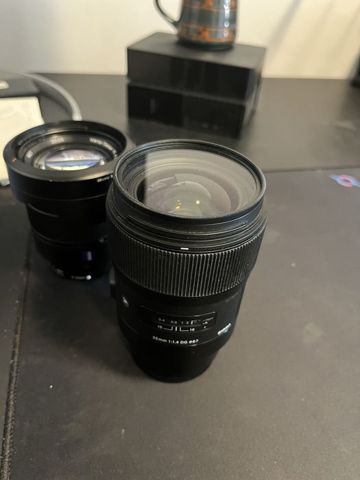 Sigma 35mm f1.4, Sony 24-70 f4 Oradea • OLX.ro