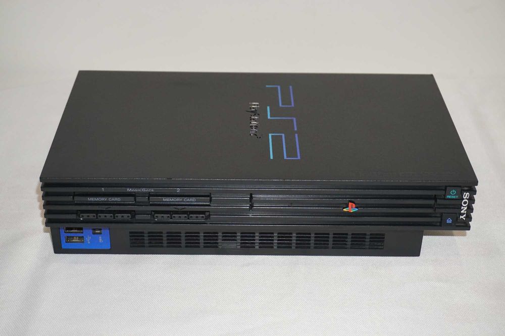Конзола PS2 FAT GT3 Racing Pack SCPH-35003 Made in Japan С Оригинална Кутия и Касова Бележка от 2001г
