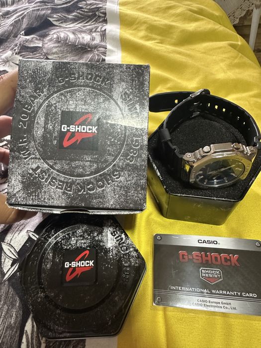 Casio G-Shock GBM-2100 Tough Solar Bluetooth - Set Complet