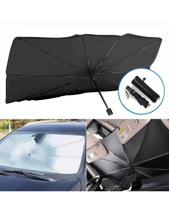Сенник за предното стъкло на автомобила, тип чадър Sun Shade