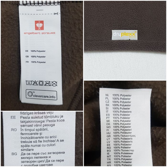 Jacheta, bluza polar Engelbert Strauss Polartec Dryplexx pt dame Nr S.