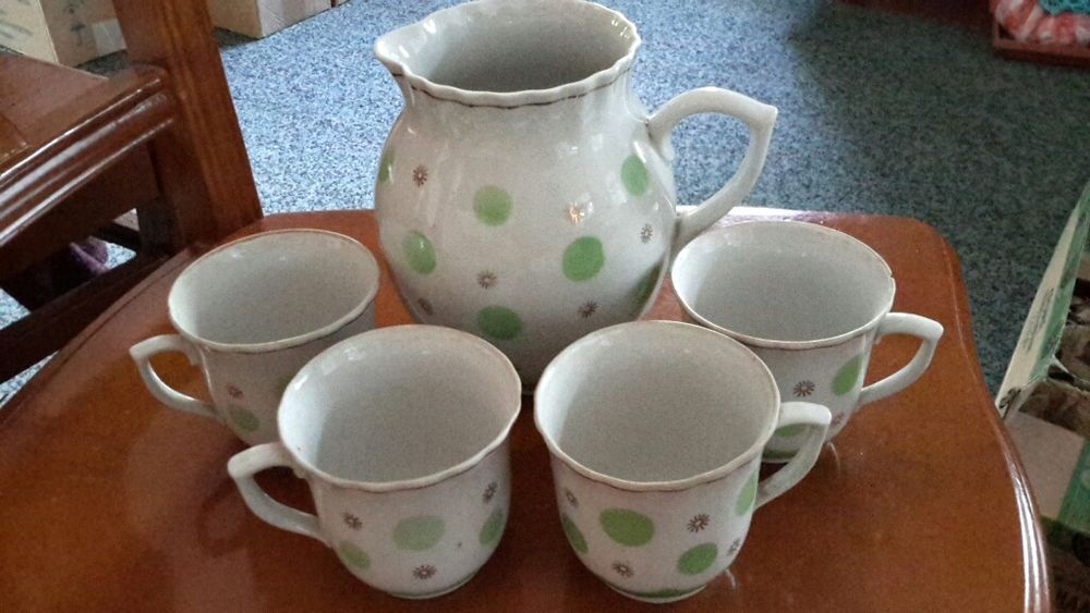 Кувшин и 4 бокала