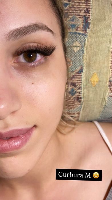 extensii gene fir cu fir și stilizare sprancene