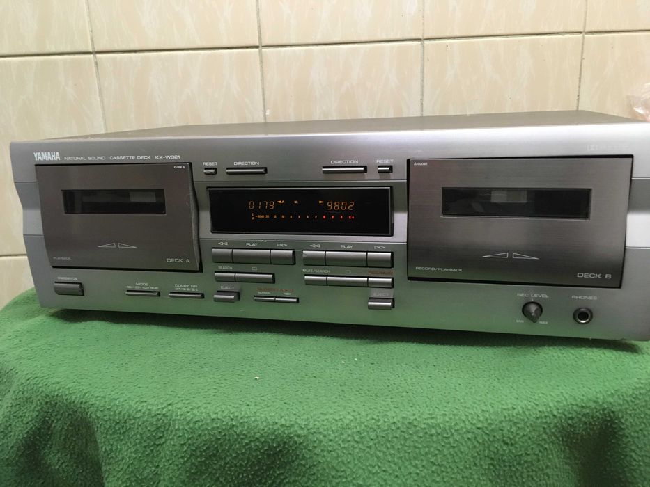 Dublu deck TEAC JVC TECHNICS YAMAHA  dolby b/c Hx pro