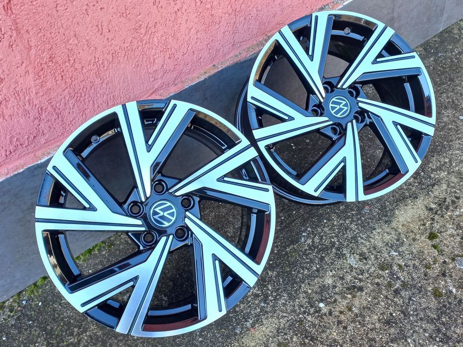 17"Vw 5х112 Golf Gti Gtd Passat Touran Caddy 7.5ж ет40 Чисто Нови
