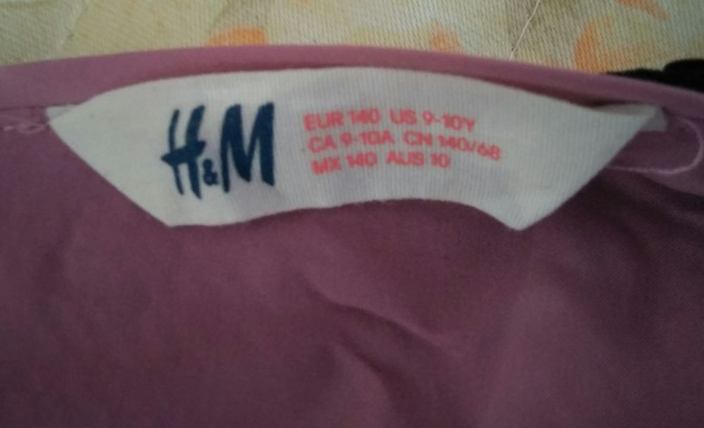 Рокля H&M, риза LC Waikiki